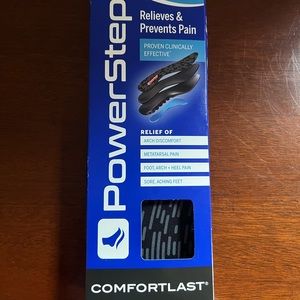 Powerstep Comfortlast Mens Full Length Insoles Size 11-12.5